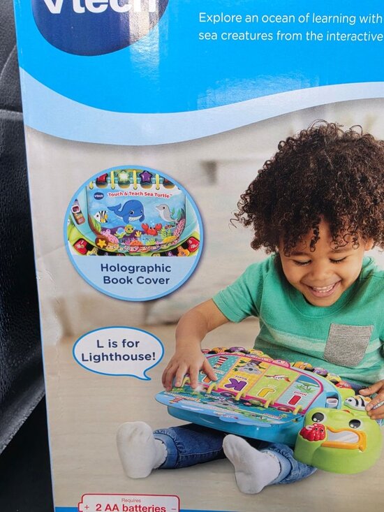 VTech Touch & Teach Sea Turtle Interactive Learning Toy - Picture 9 of 10